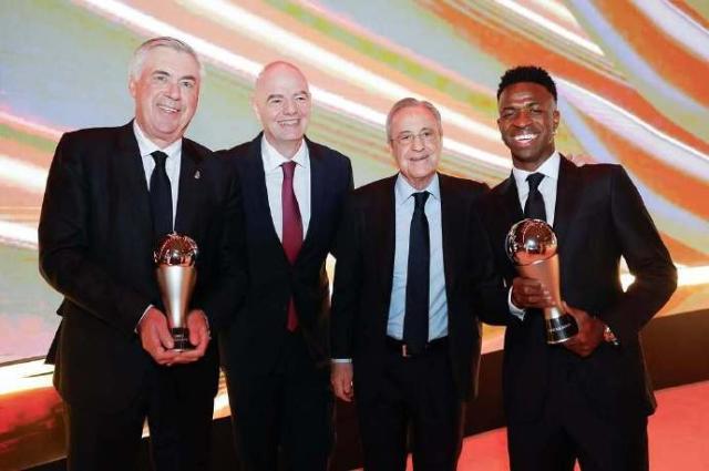开云-FIFA盛典皇马成大赢家，维尼修斯终于加冕世界最佳