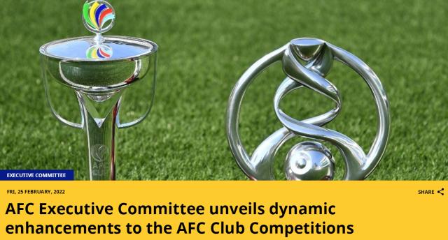 开云-亚足联：2023-24赛季开始 亚冠外援名额改为“5+1”